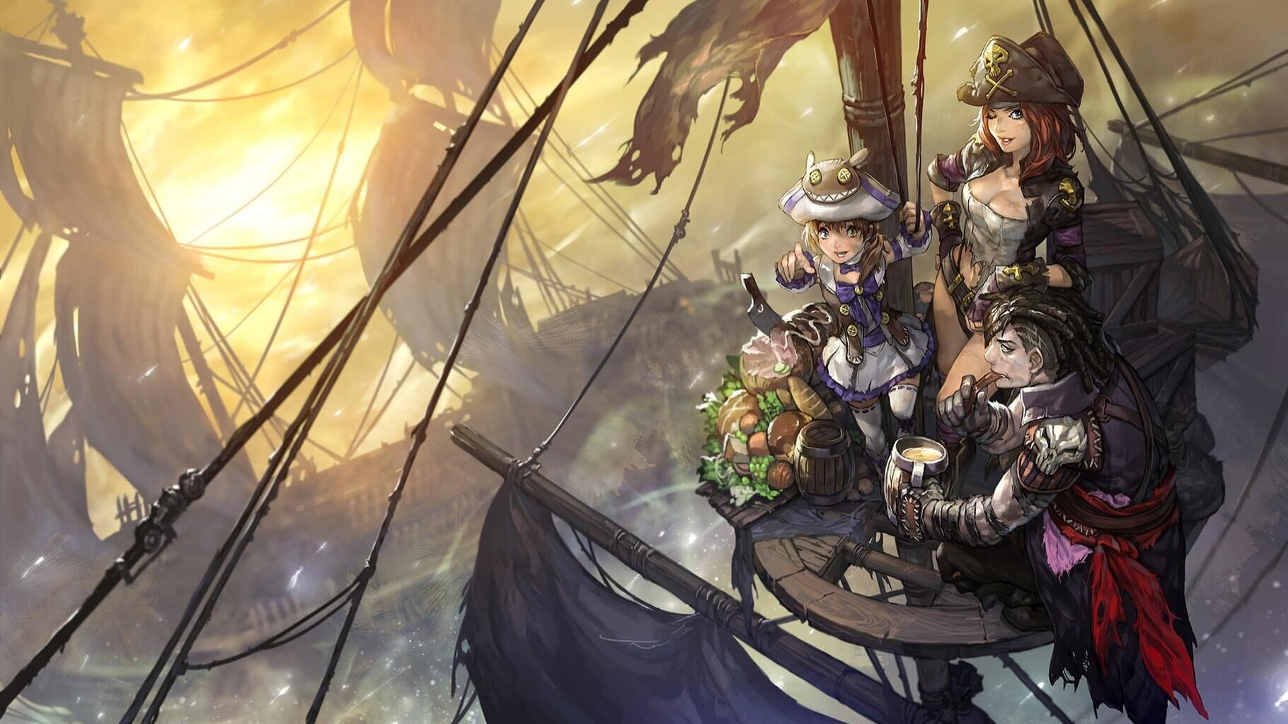 Artwork for Heroes of the Seven Seas