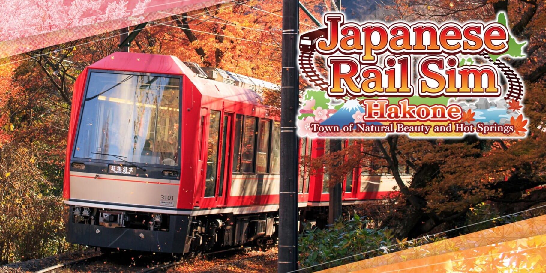 Japanese Rail Sim: Hakone Town of Natural Beauty and Hot Springs artwork