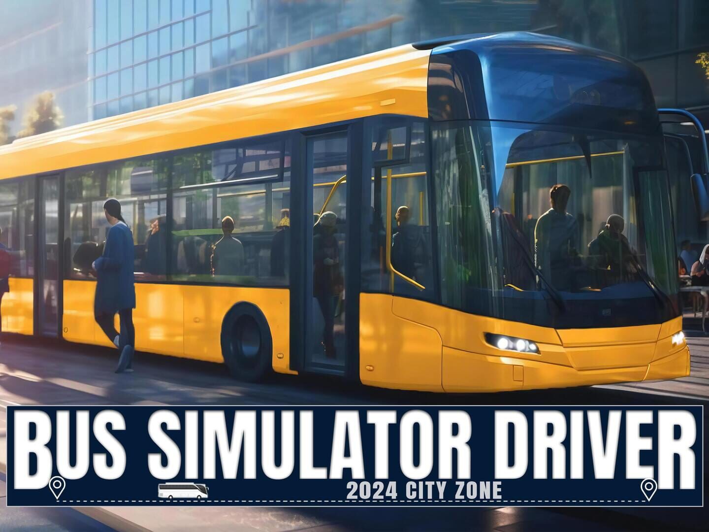 Bus Simulator Driver 2024: City Zone