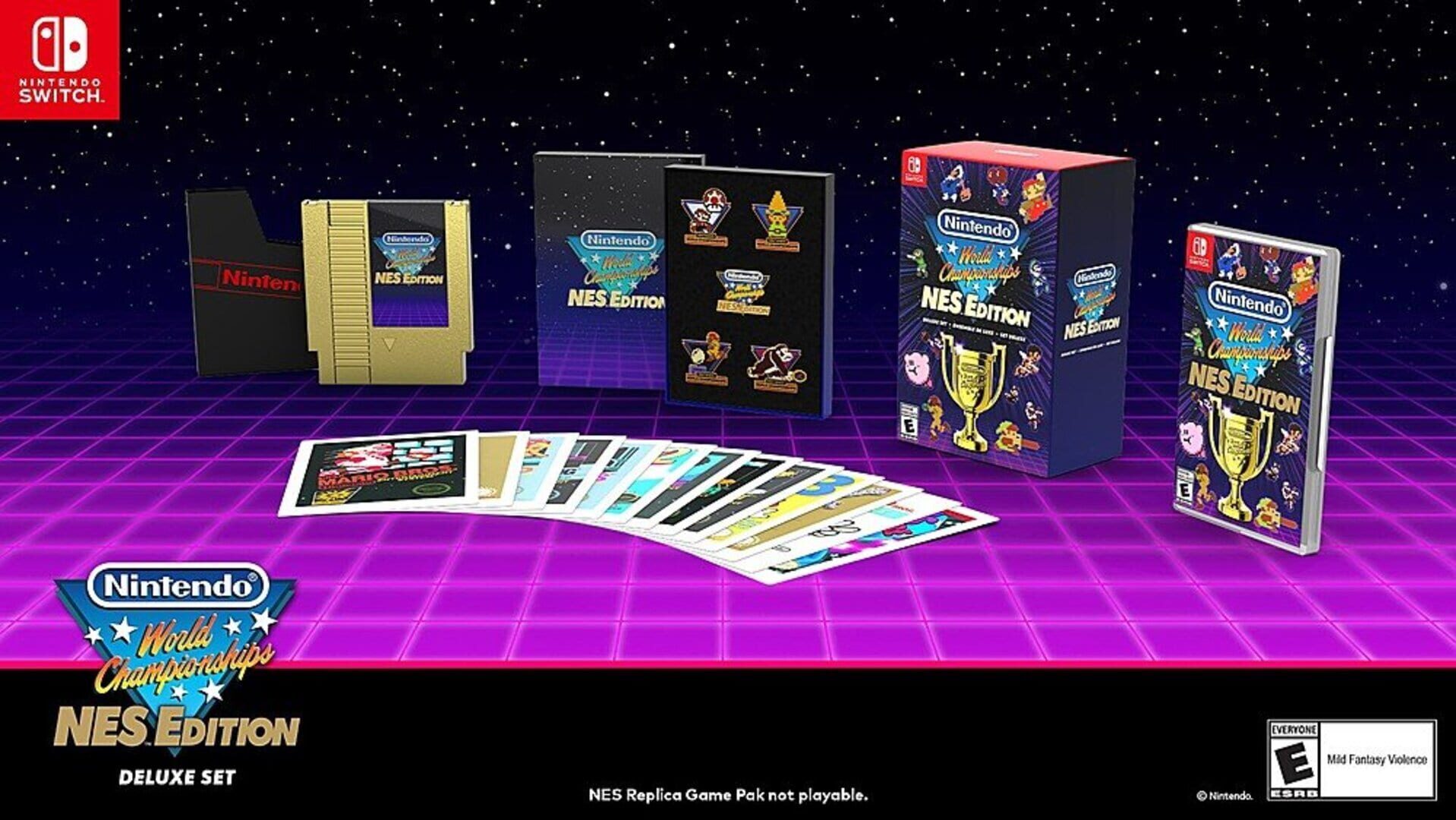 Arte - Nintendo World Championships: NES Edition - Deluxe Set