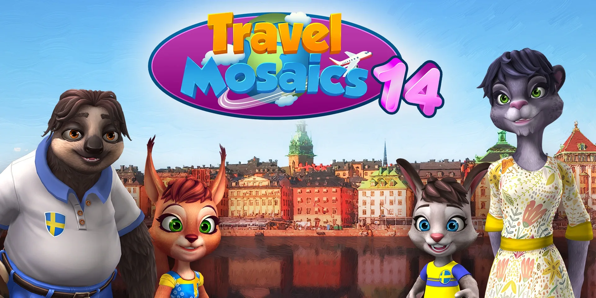 Travel Mosaics 14: Perfect Stockholm