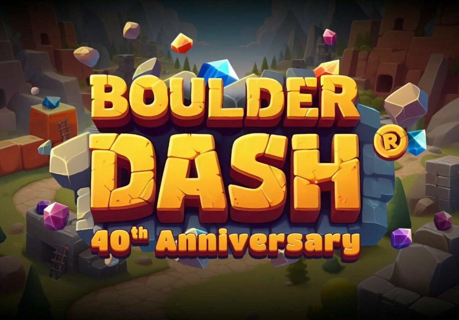 Boulder Dash: 40th Anniversary artwork