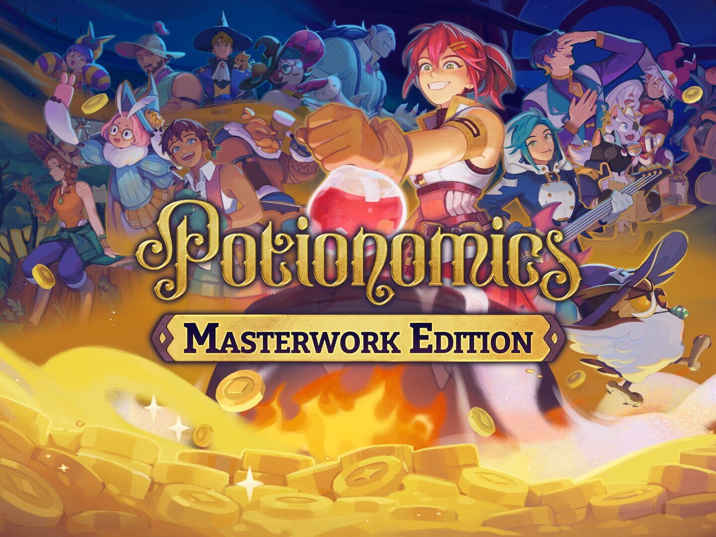 Potionomics: Masterwork Edition artwork