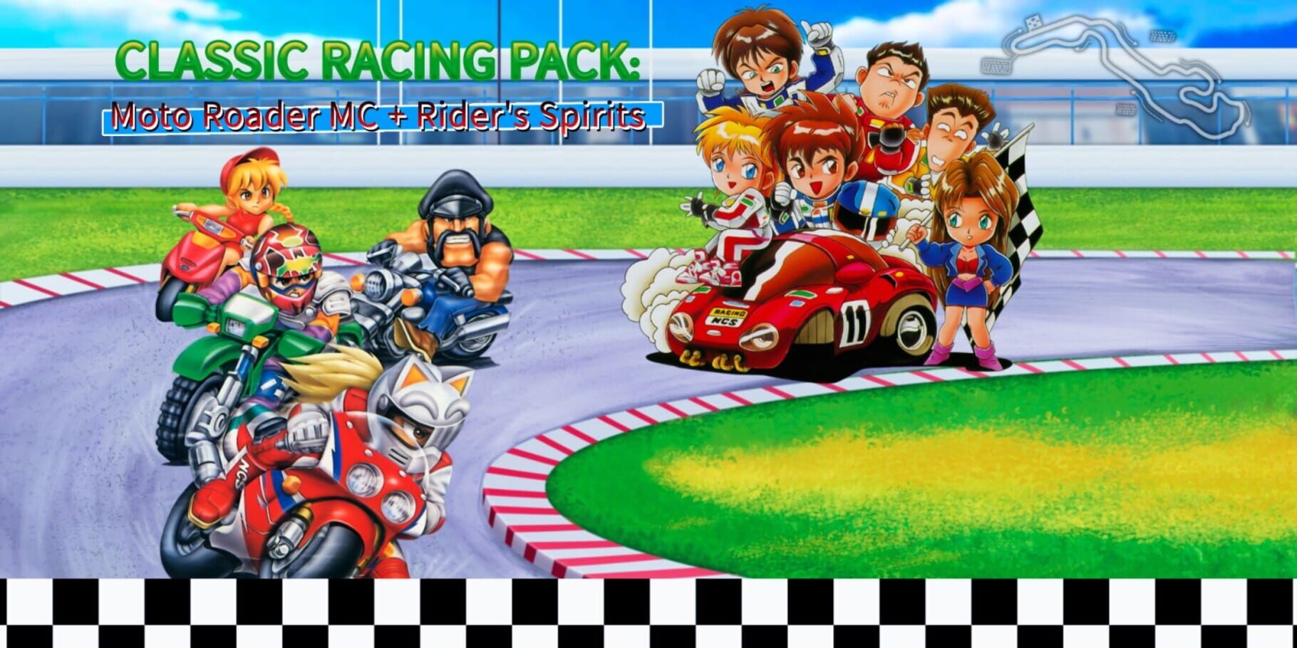 Classic Racing Pack: Moto Roader MC + Rider's Spirits artwork