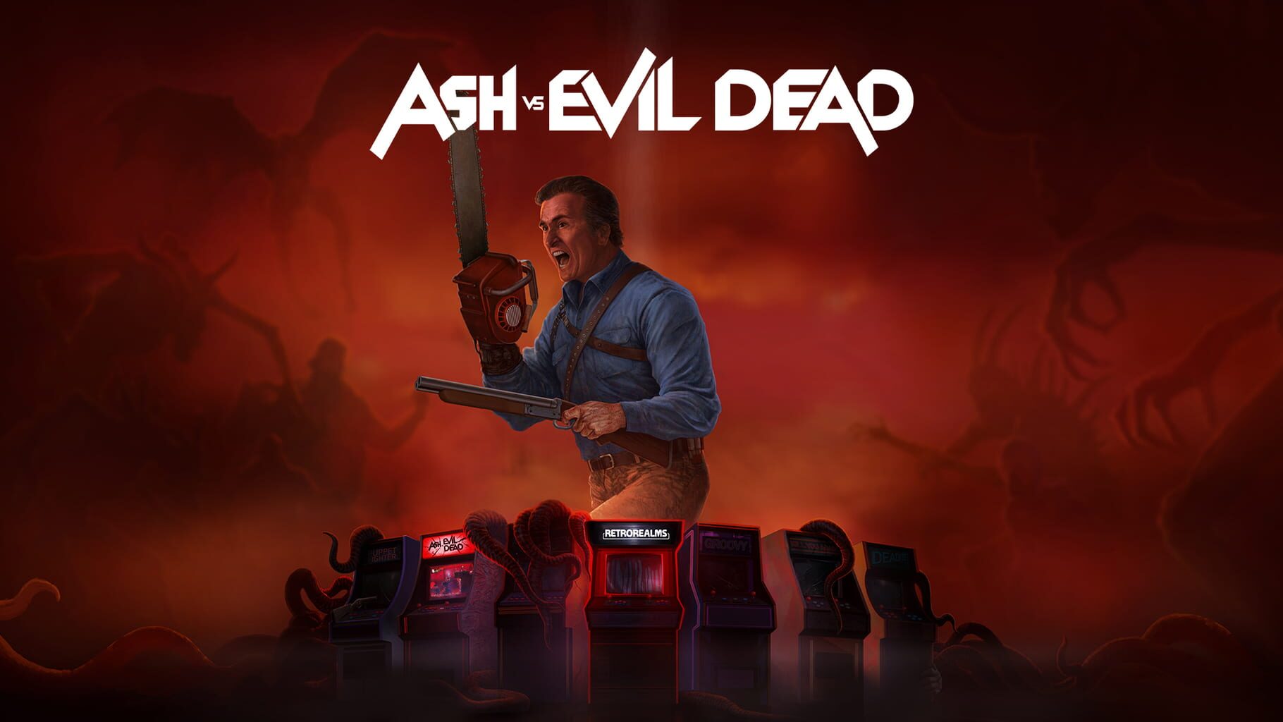 RetroRealms: Ash vs. Evil Dead artwork