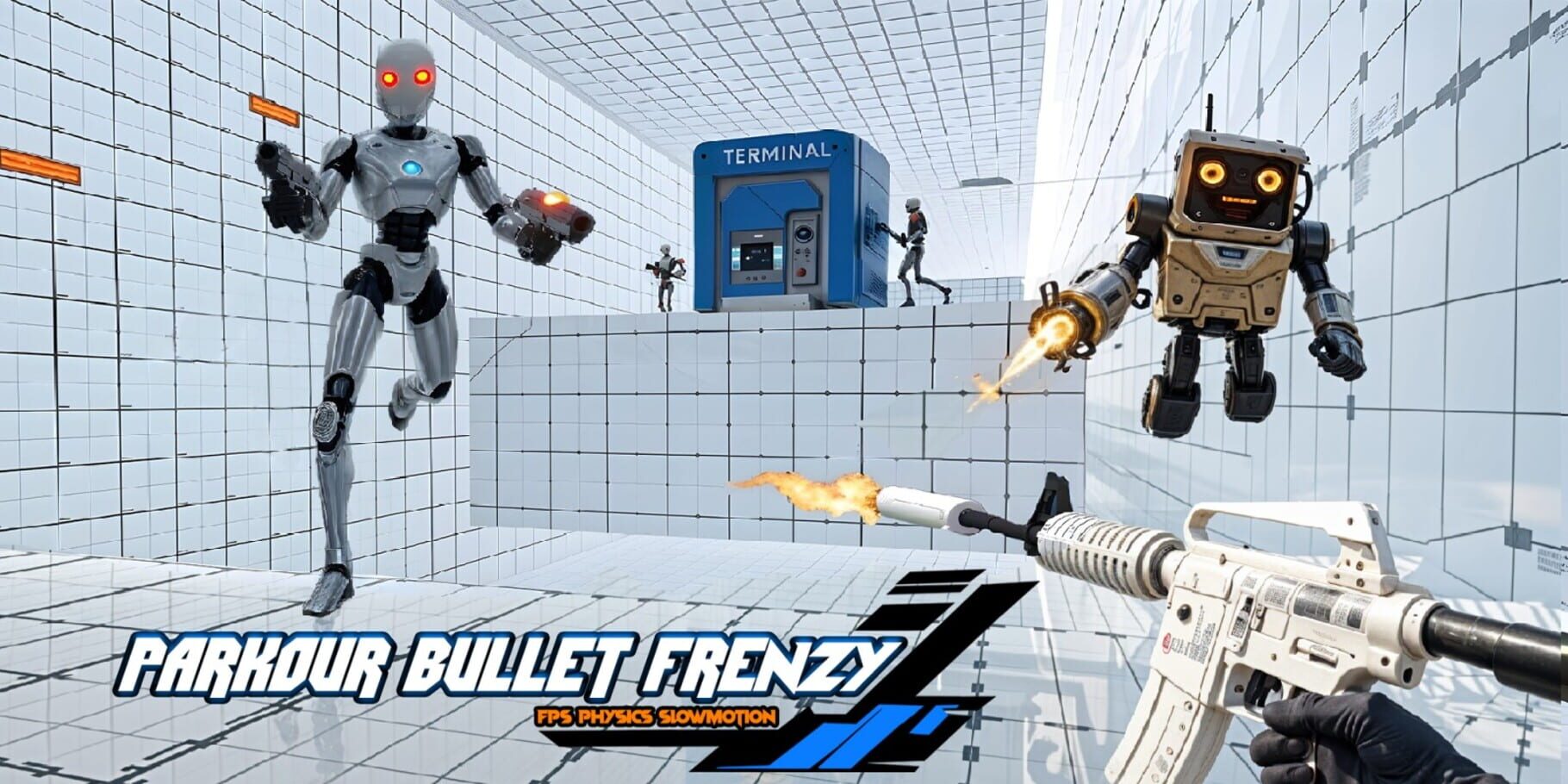 Parkour Bullet Frenzy: FPS, Physics, Slowmotion artwork