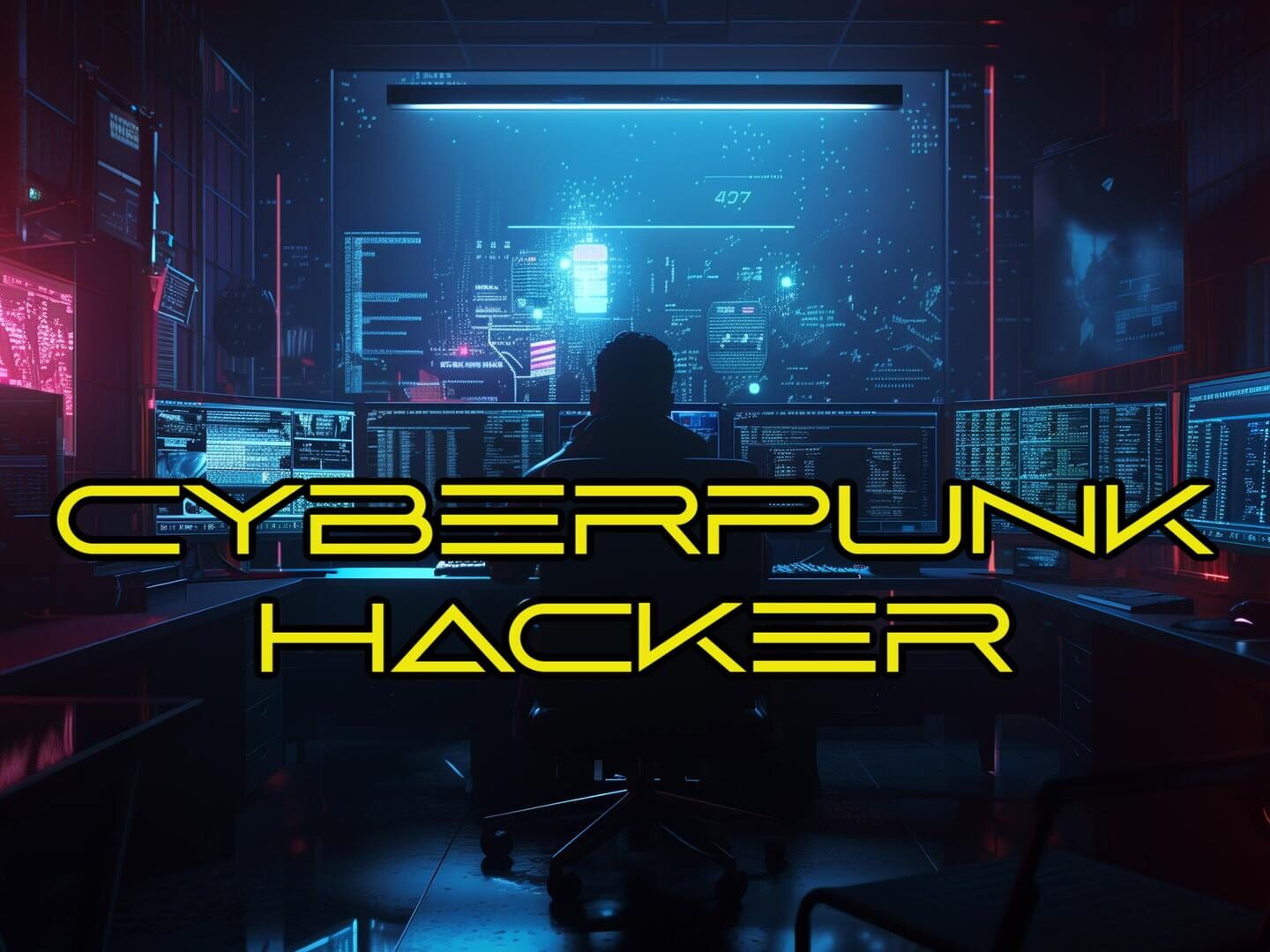 Cyberpunk Hacker artwork