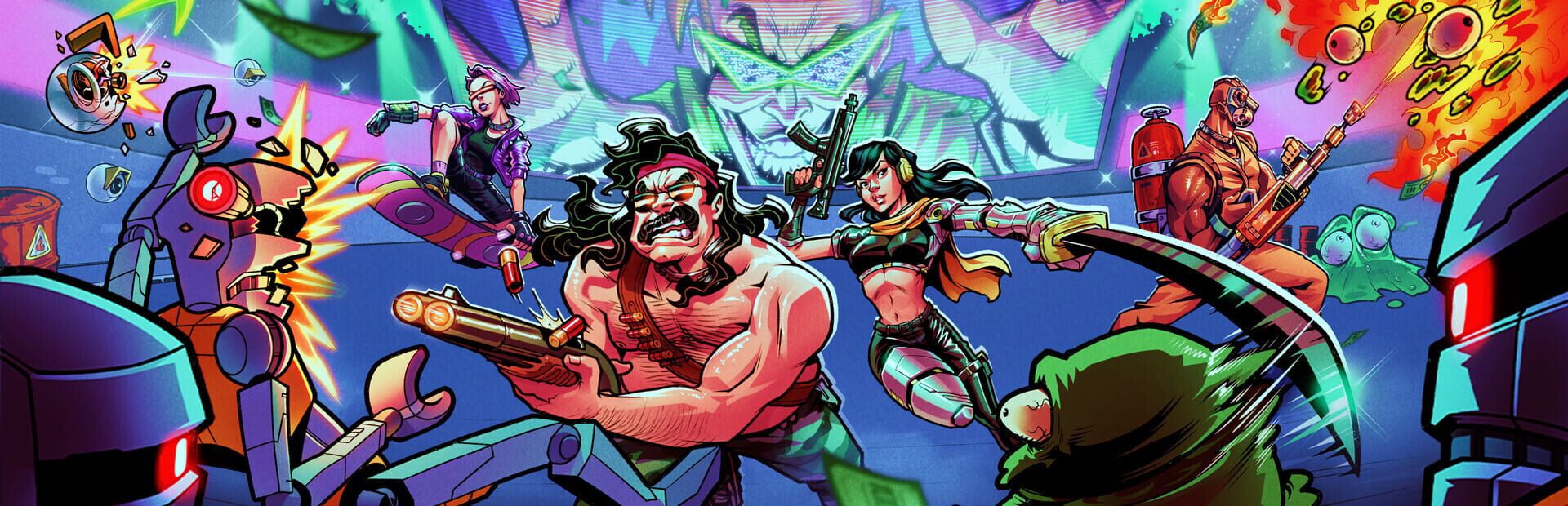 Nuclear Gladiators 3000 artwork