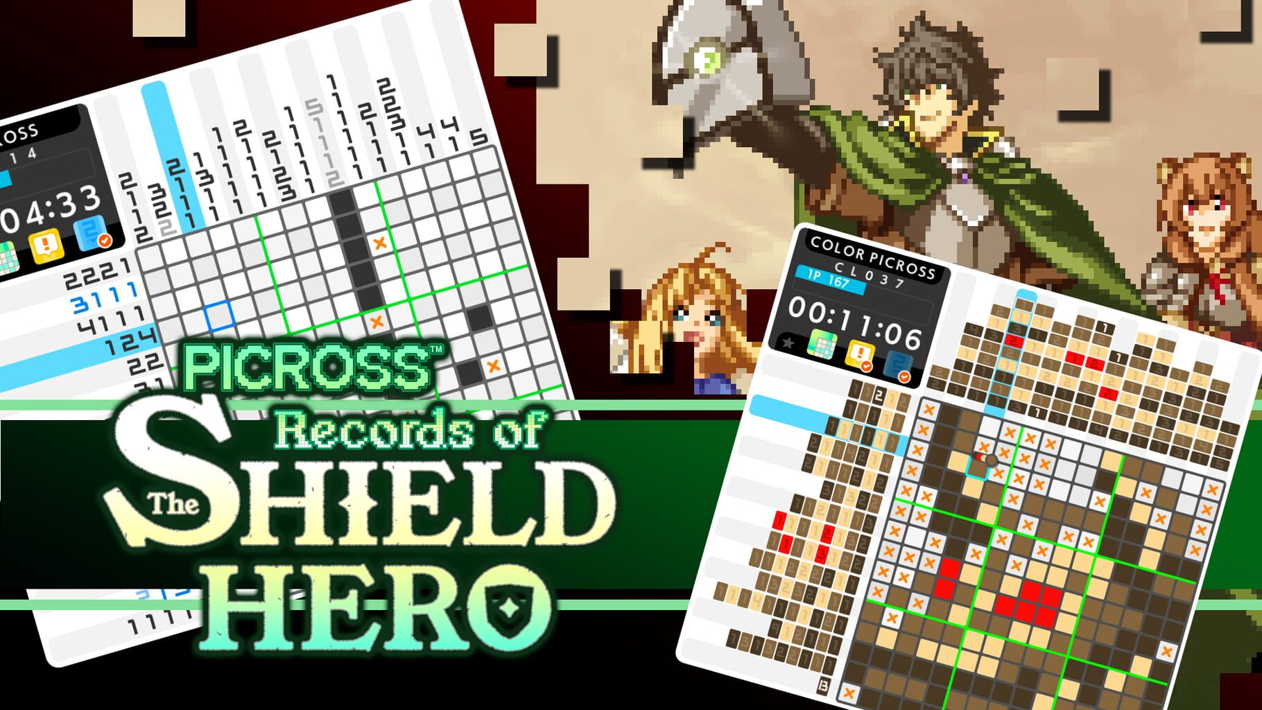 Picross Records of The Shield Hero artwork