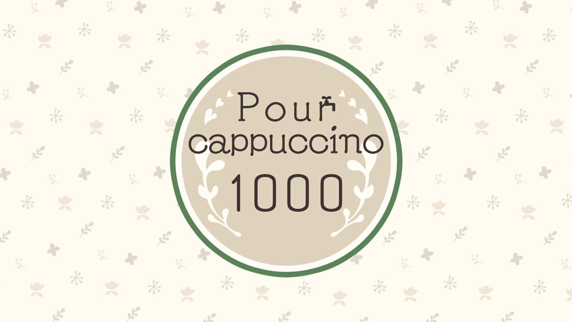 Pour Cappuccino 1000 artwork