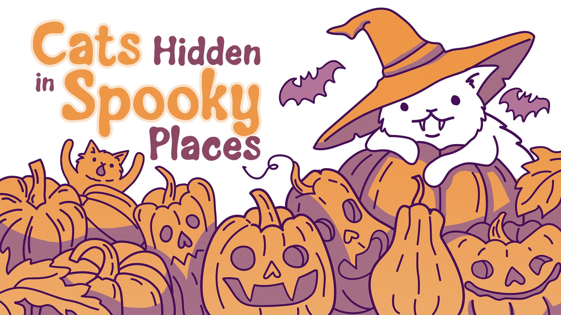 Cats Hidden in Spooky Places artwork