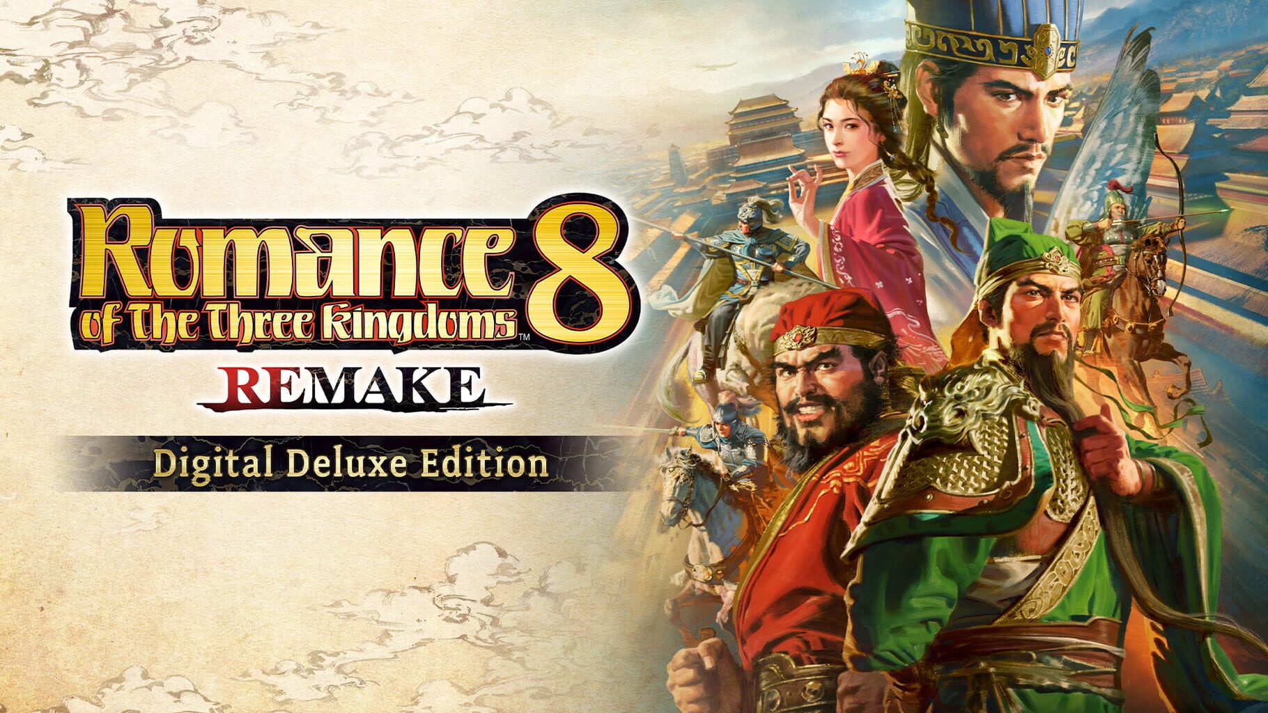 Romance of The Three Kingdoms 8 Remake: Digital Deluxe Edition artwork