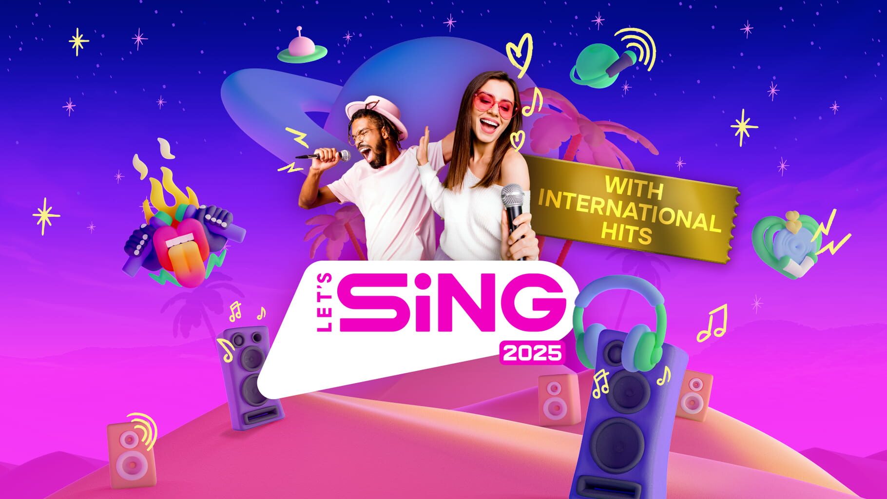 Let's Sing 2025 with International Hits: Gold Edition artwork