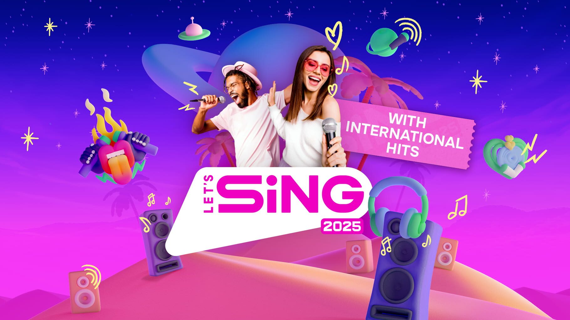 Let's Sing 2025 with International Hits artwork