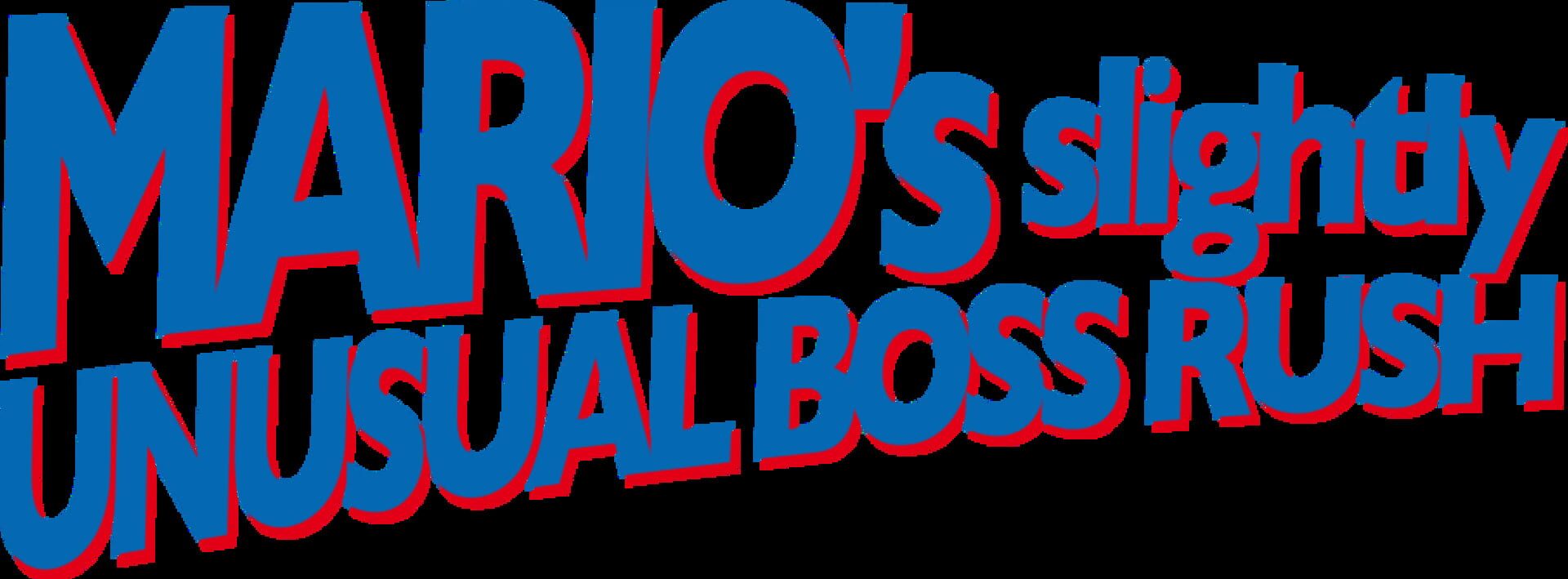 Artwork for Mario's Slightly Unusual Boss Rush