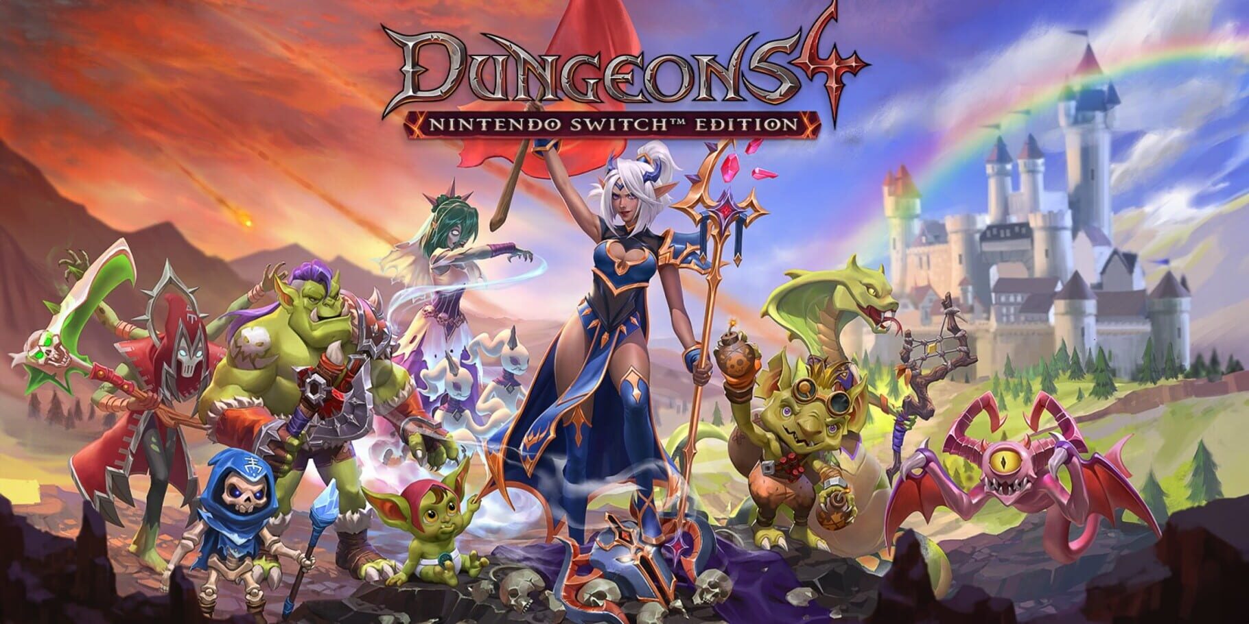 Dungeons 4: Nintendo Switch Edition artwork