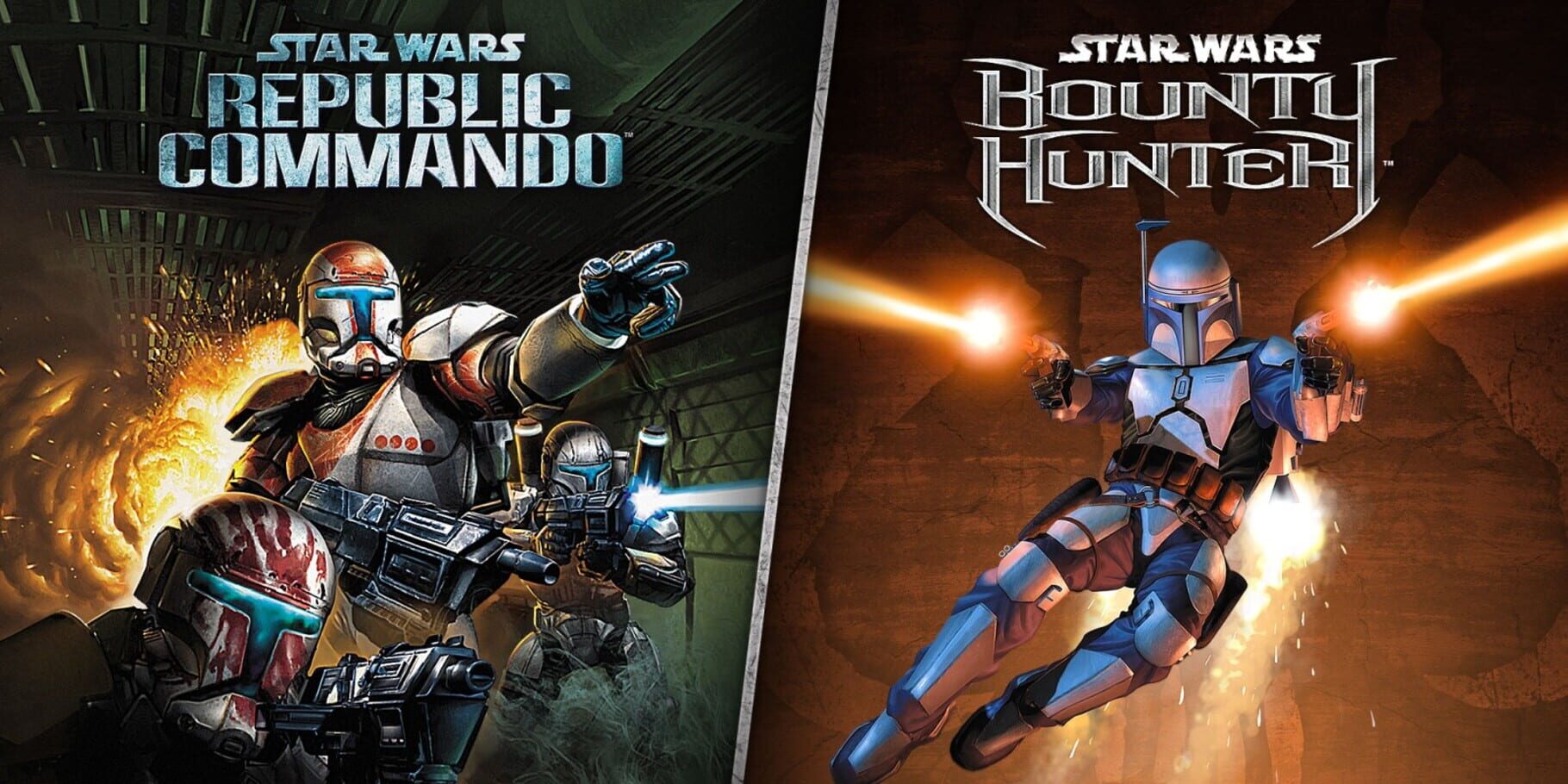 Star Wars: Bounty Hunter & Republic Commando Bundle artwork