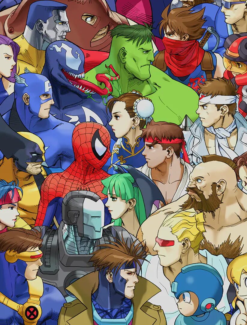 Marvel vs. Capcom: Clash of Super Heroes artwork