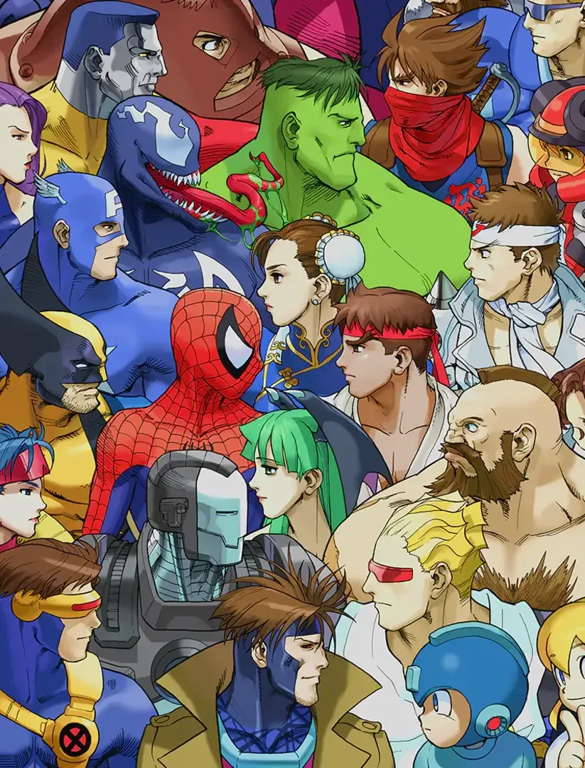 Arte - Marvel vs. Capcom: Clash of Super Heroes