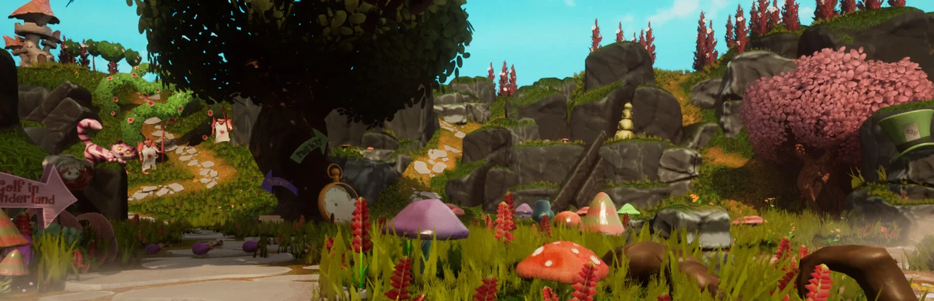 Golf In Wonderland