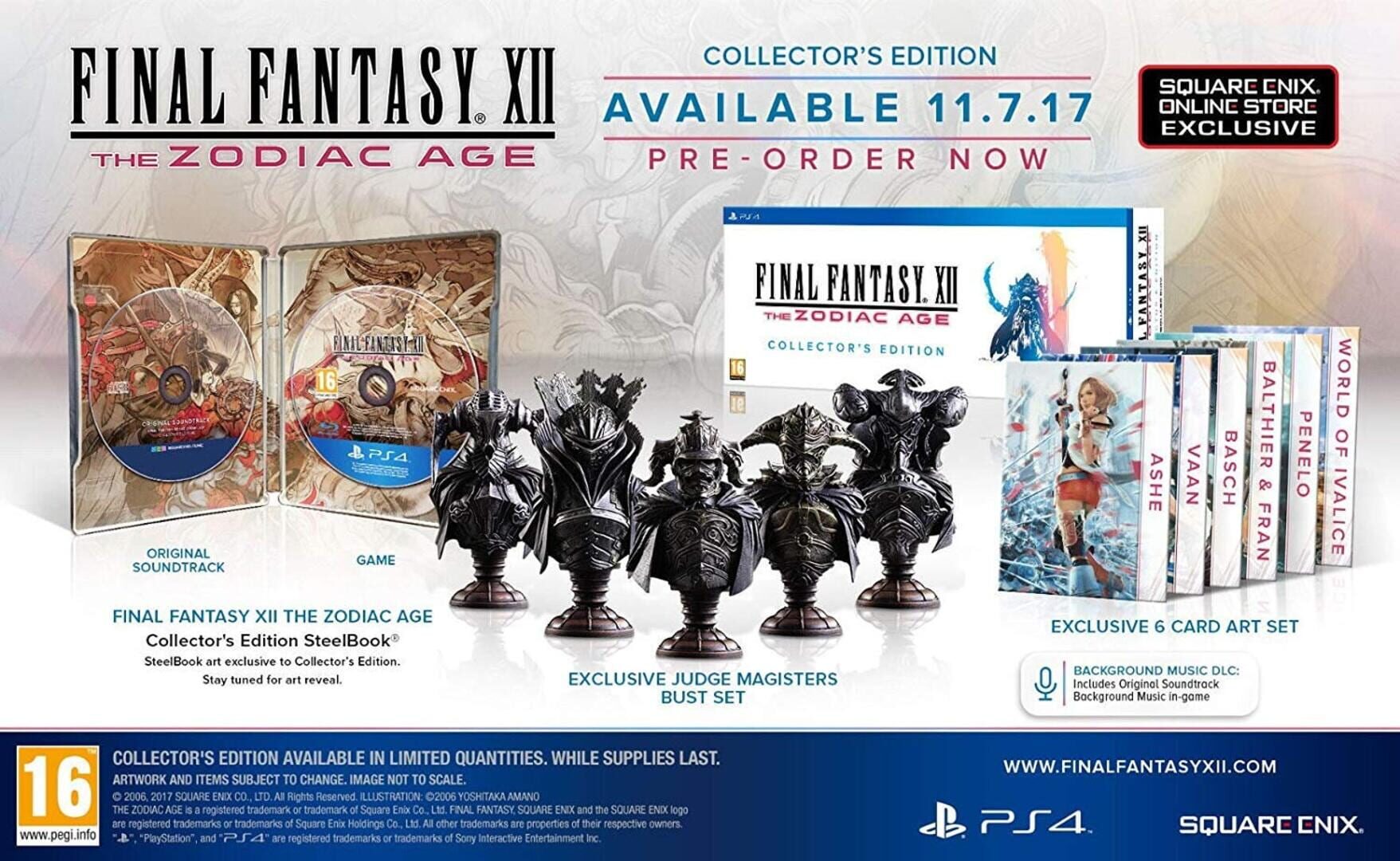 Artwork for Final Fantasy XII: The Zodiac Age - Collector's Edition