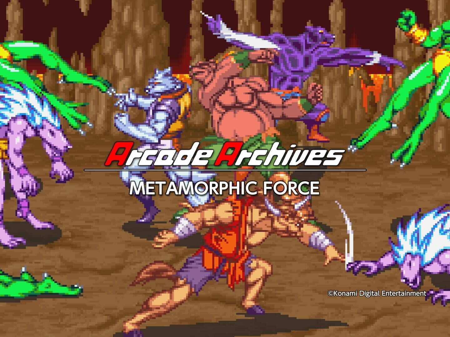 Arcade Archives: Metamorphic Force artwork