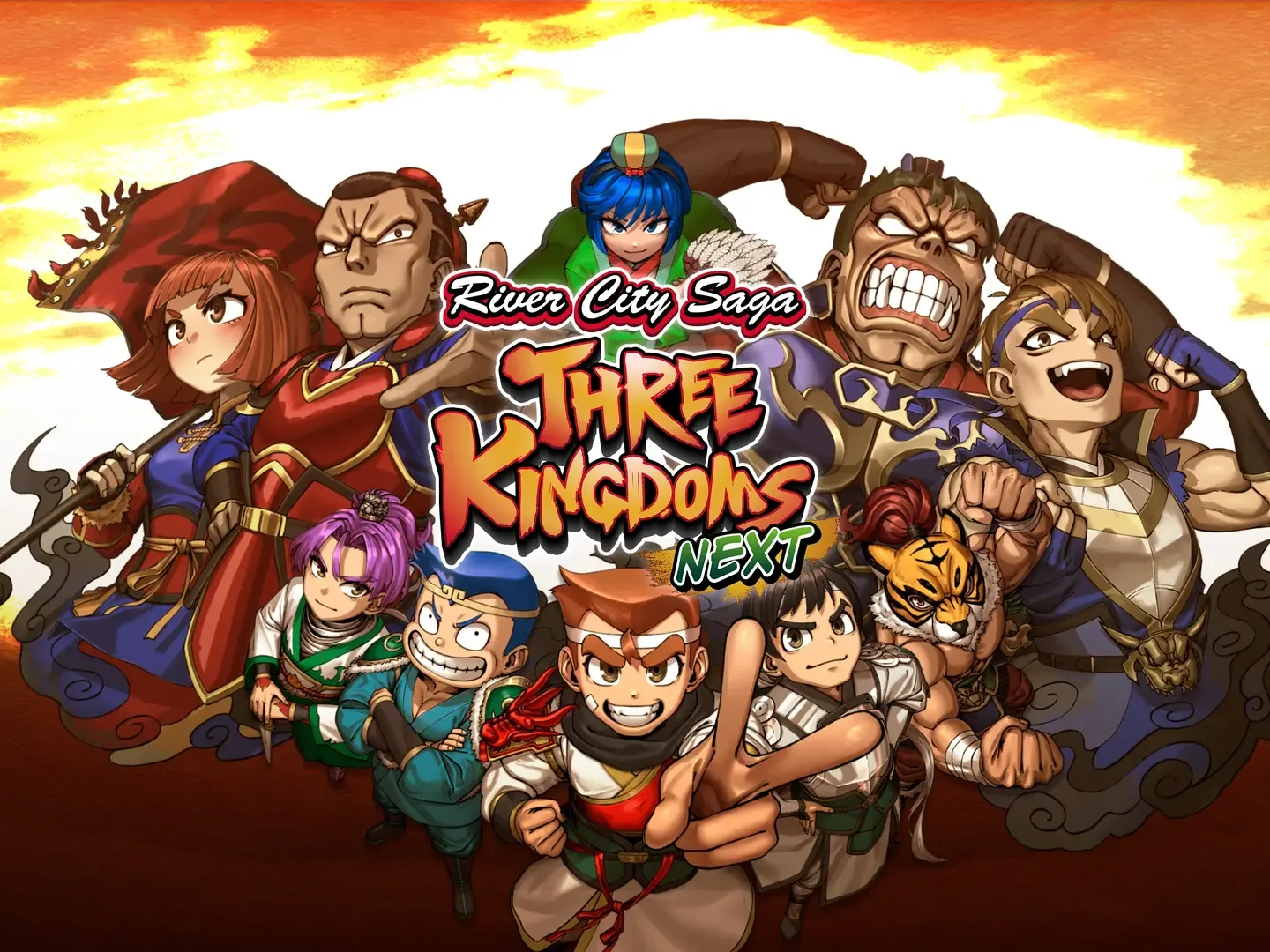 Arte - River City Saga: Three Kingdoms Next