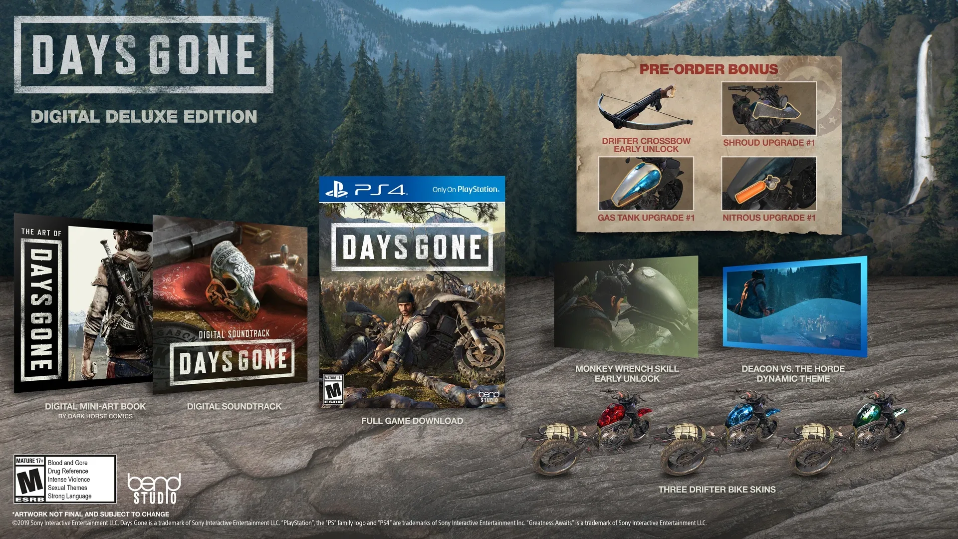 Days Gone: Digital Deluxe Edition