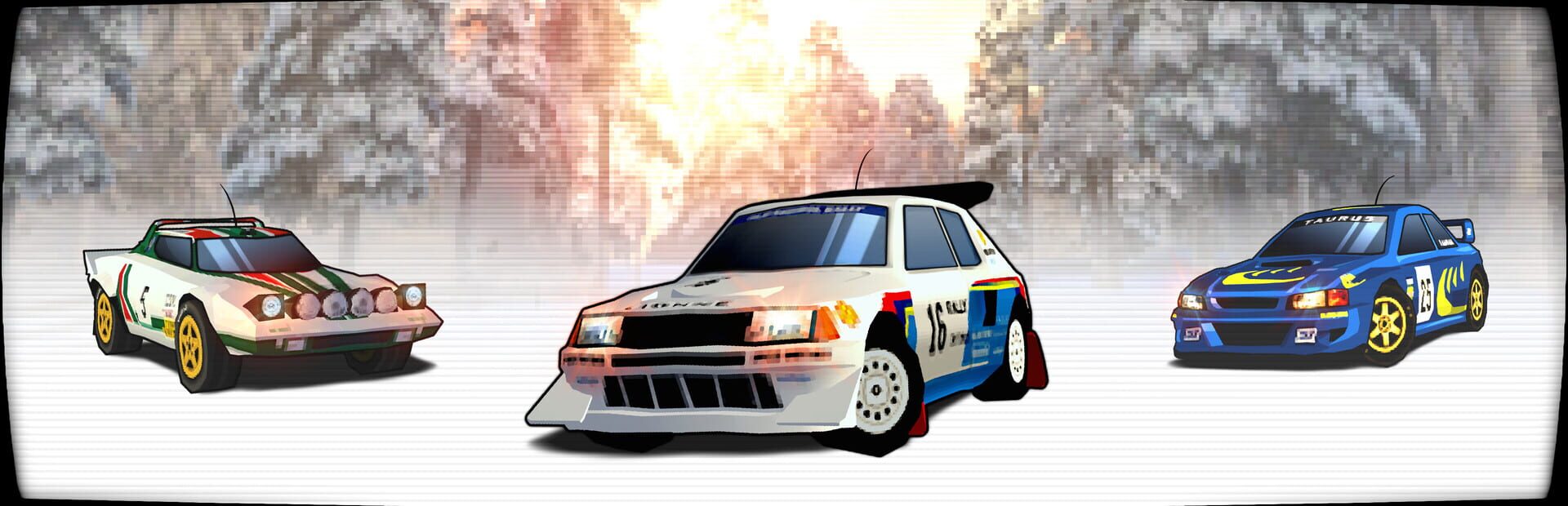 Old School Rally artwork