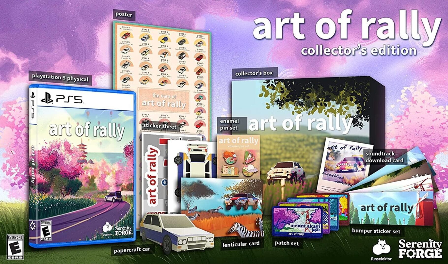 Art of Rally: Collector's Edition artwork