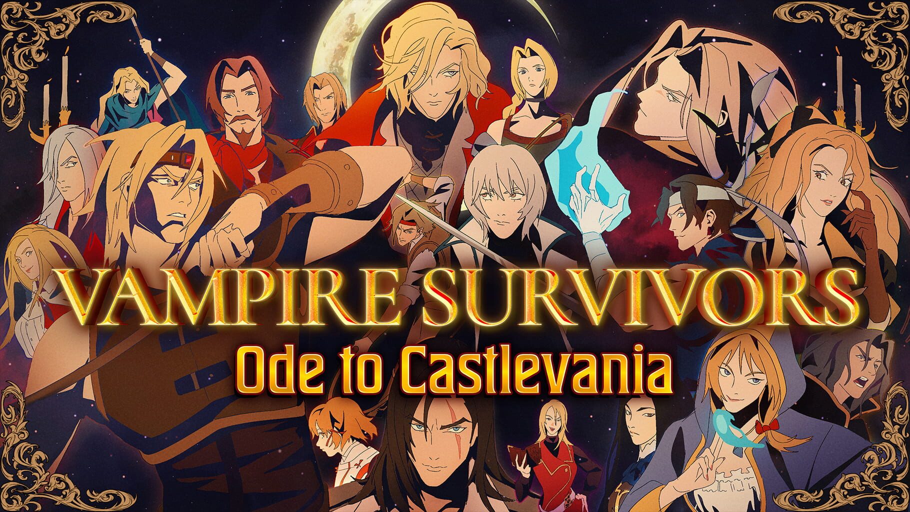 Vampire Survivors: Ode to Castlevania artwork