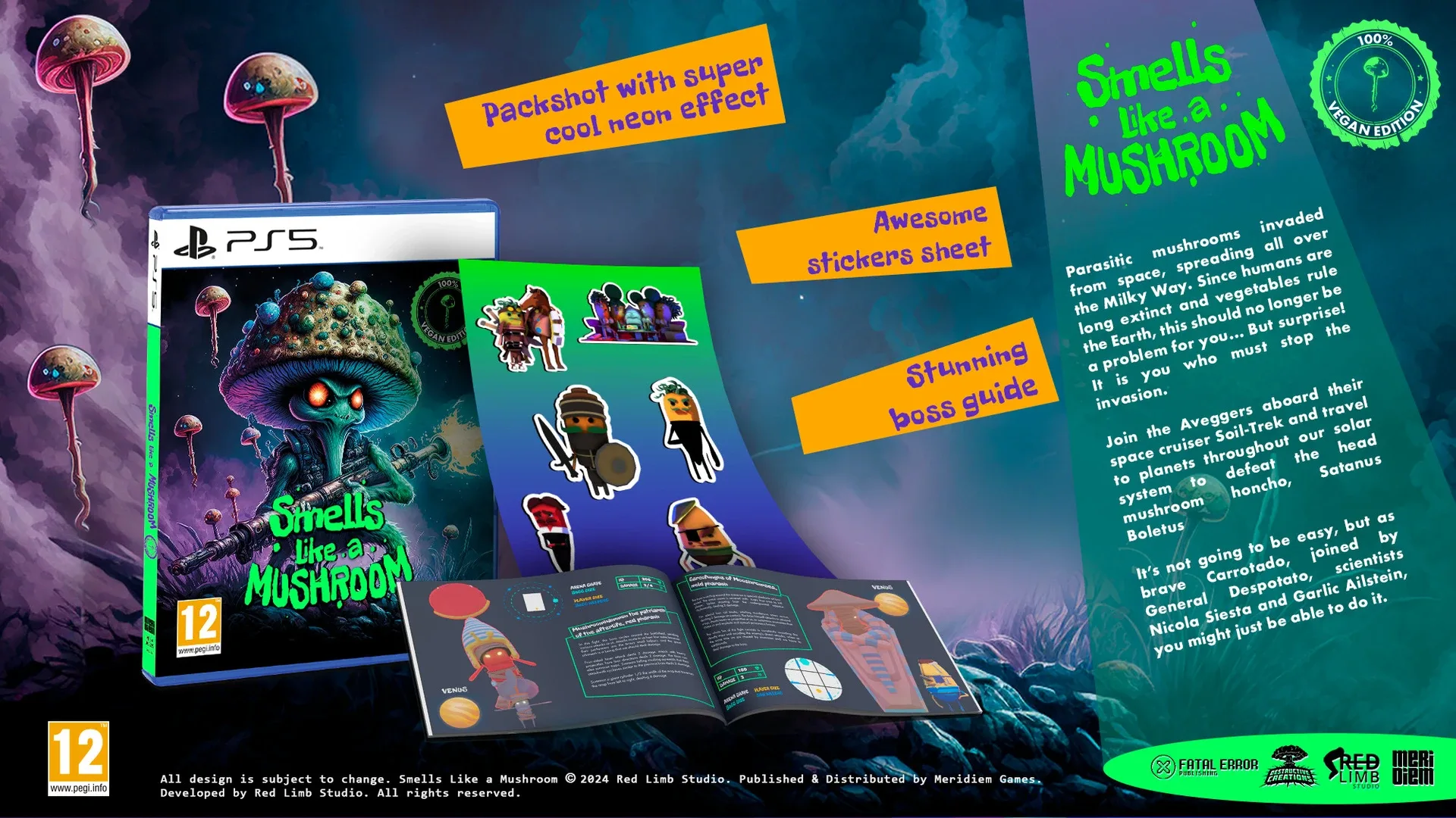 Smells Like A Mushroom: 100% Vegan Edition