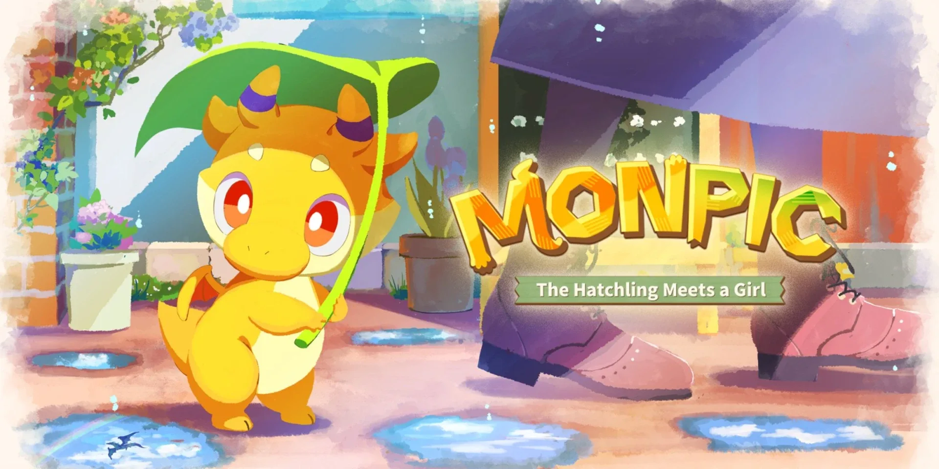 Monpic: The Hatchling Meets a Girl