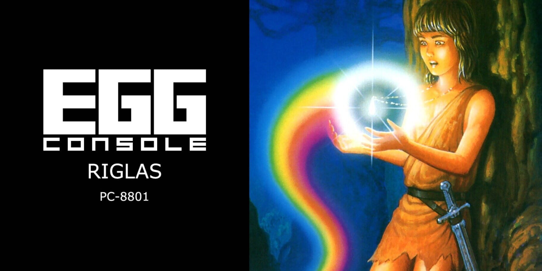 Eggconsole Riglas PC-8801 artwork