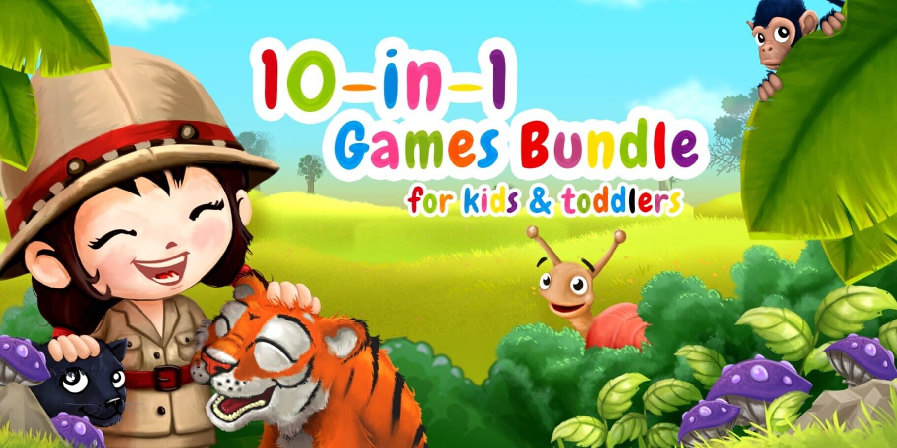 10-in-1 Games Bundle for Kids & Toddlers