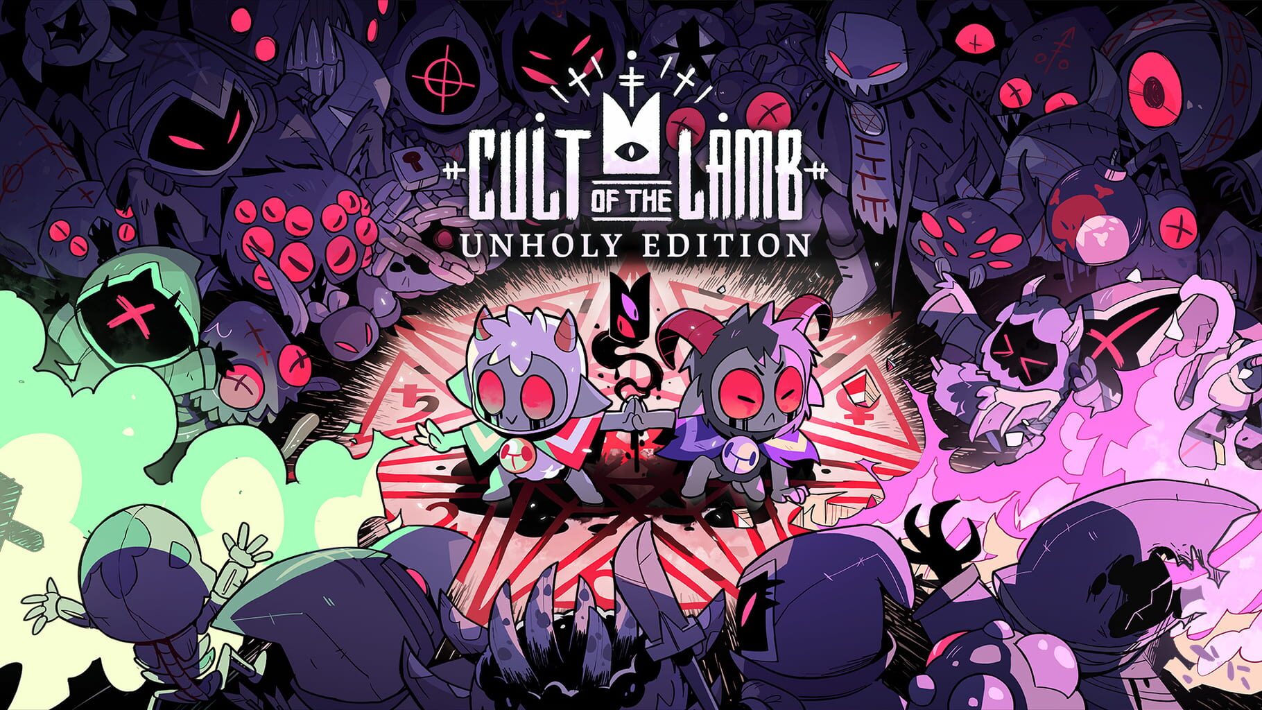 Artwork for Cult of the Lamb: Unholy Edition