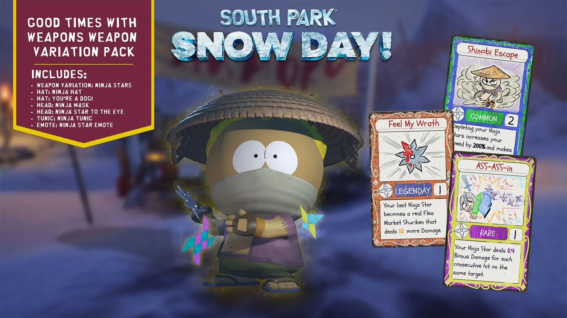 South Park: Snow Day! - Good Times with Weapons Pack