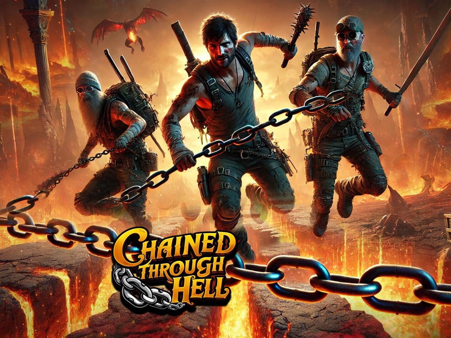 Chained Through Hell artwork