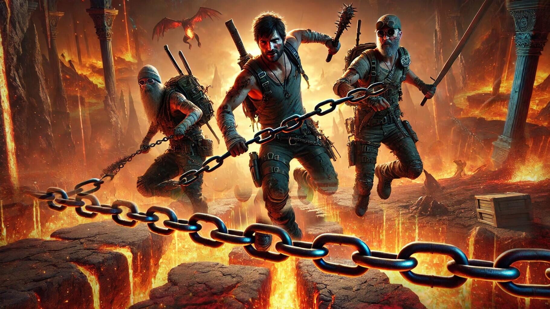 Chained Through Hell artwork