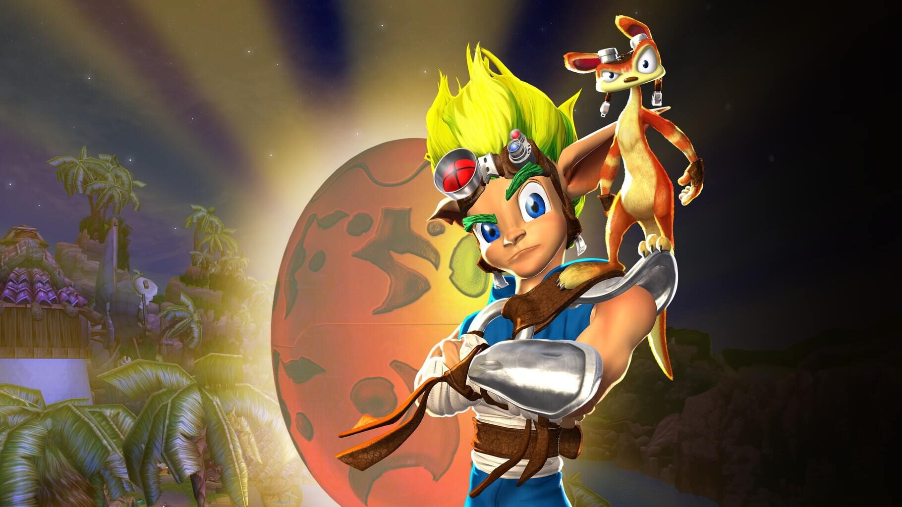 Artwork for Jak and Daxter: The Precursor Legacy