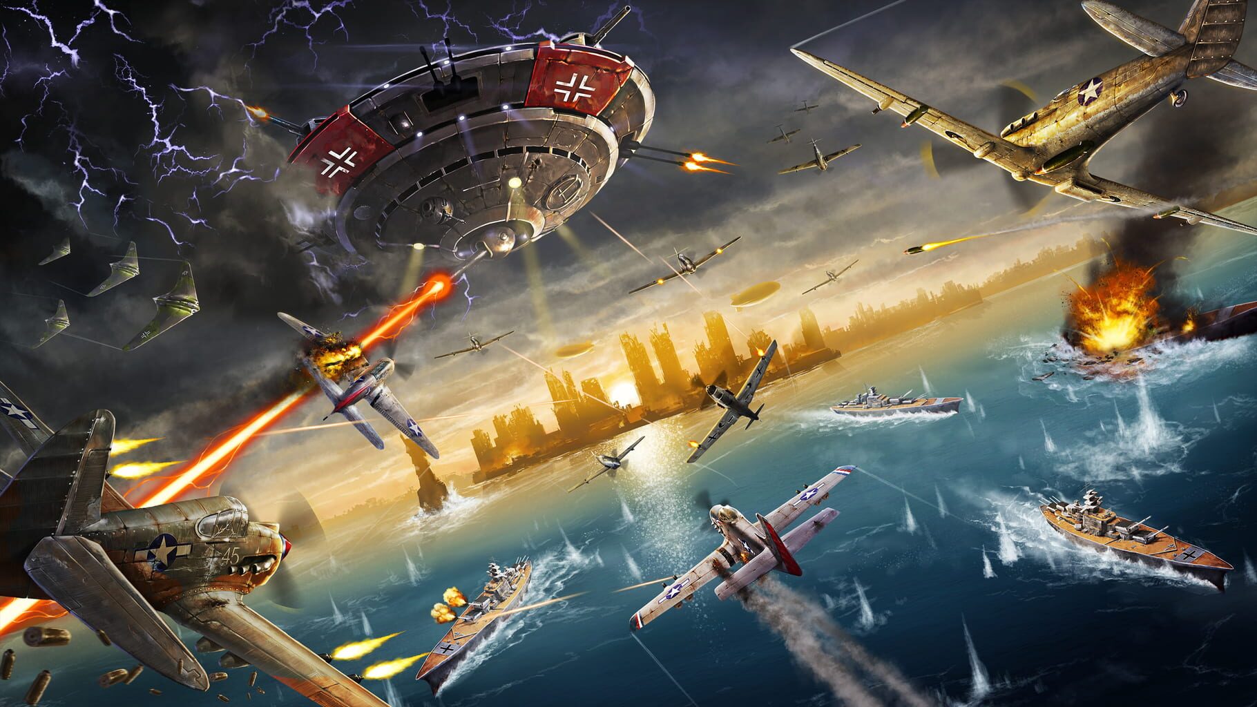 Aces of the Luftwaffe: Squadron Extended Edition artwork