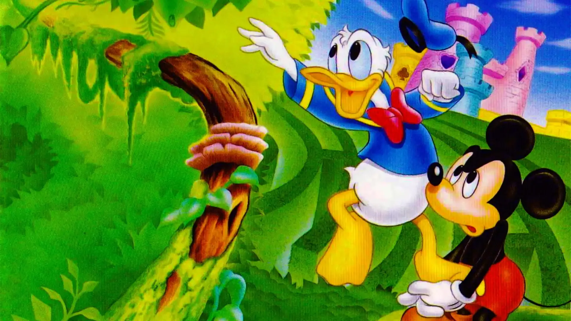 Arte - World of Illusion Starring Mickey Mouse and Donald Duck
