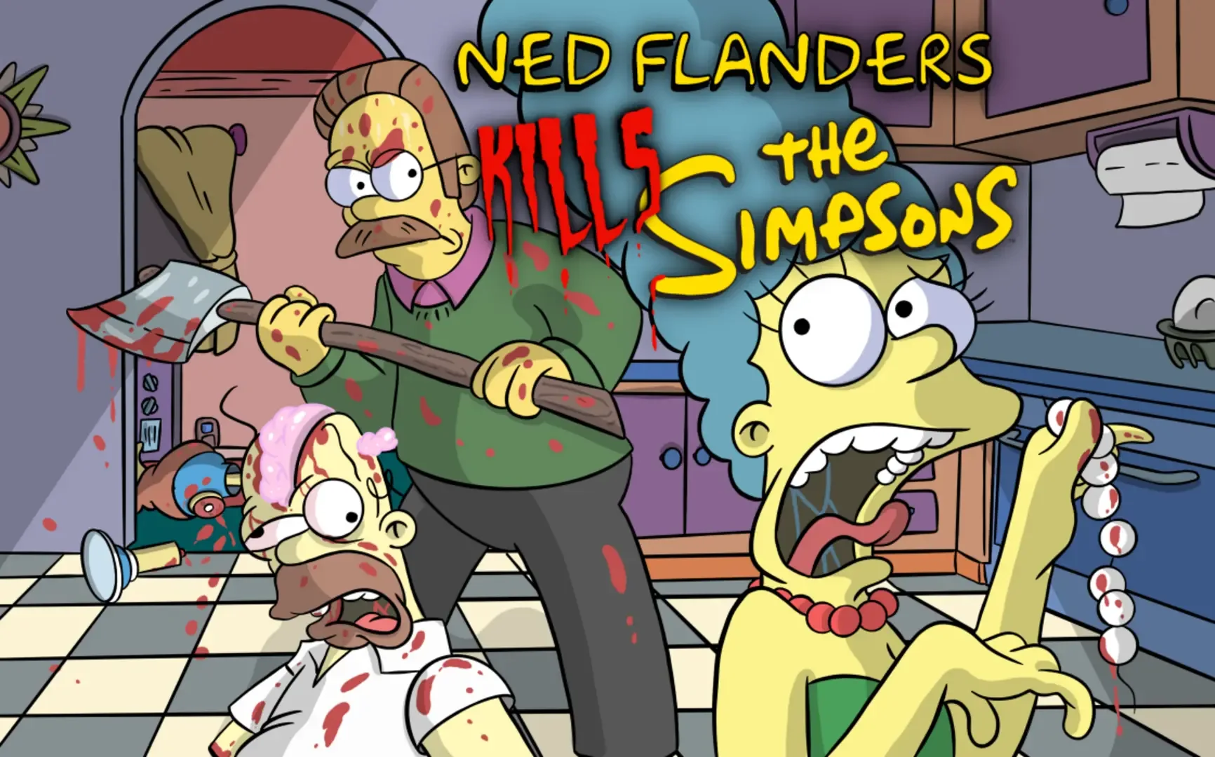 Ned Flanders Kills the Simpsons!
