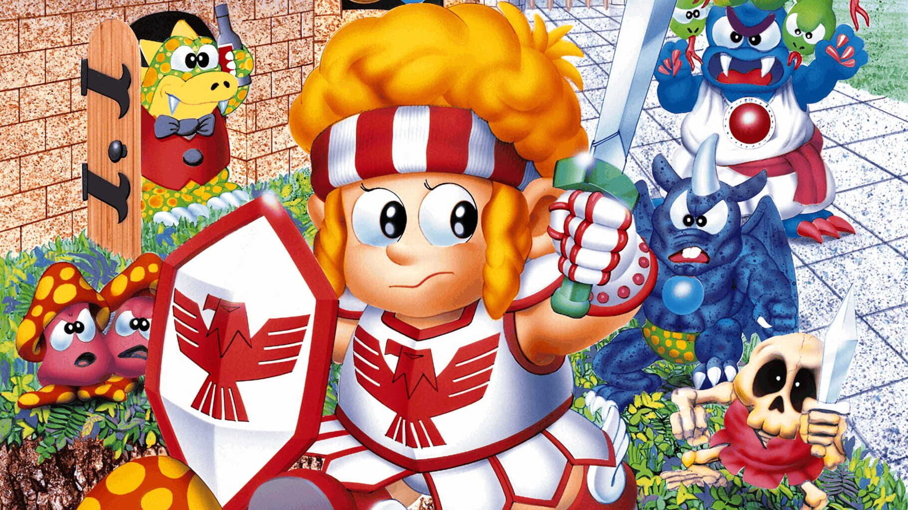 Wonder Boy in Monster Land artwork