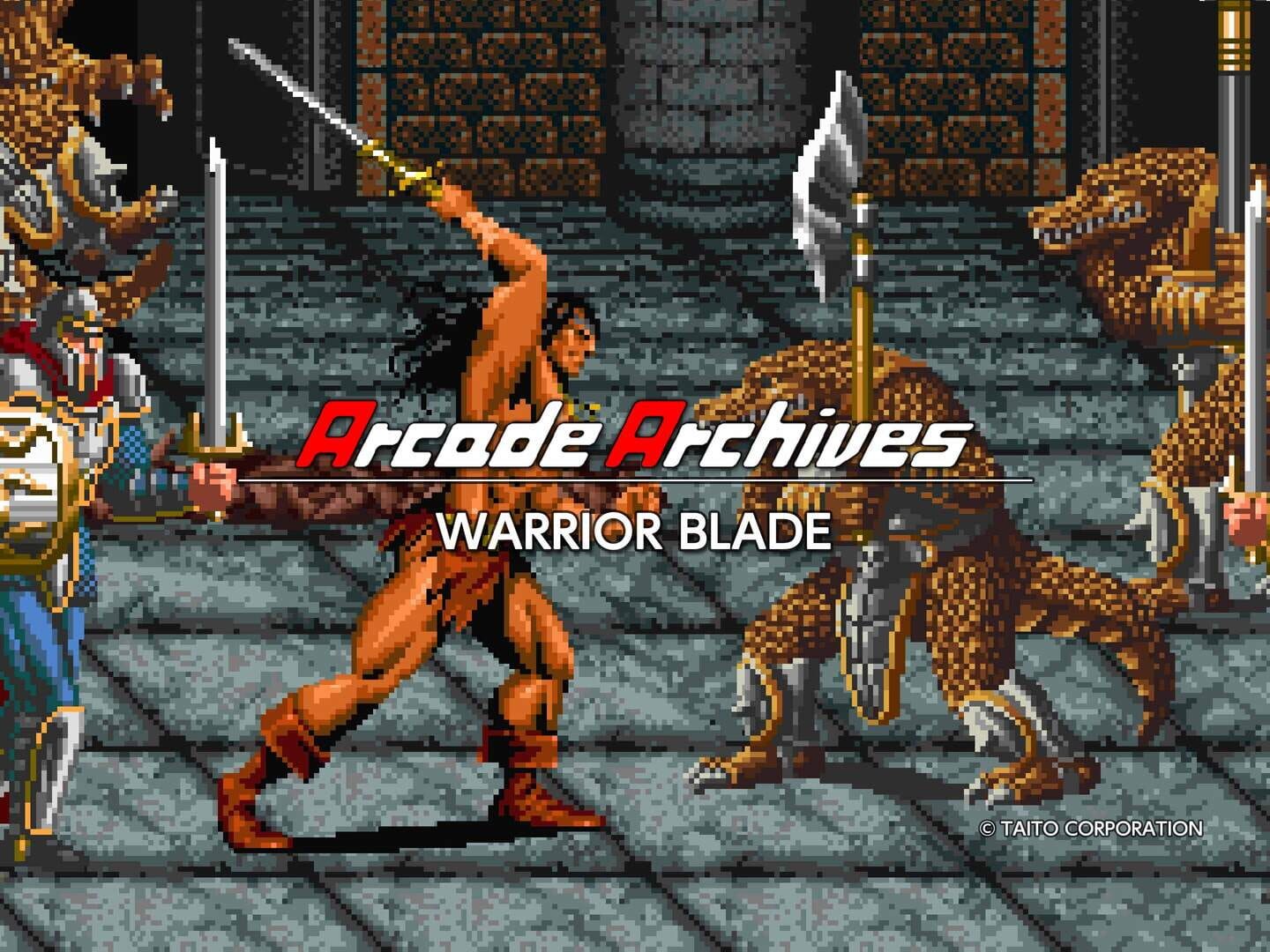 Arcade Archives: Warrior Blade artwork