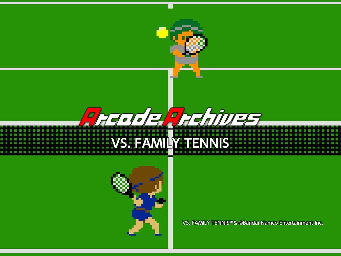 Arcade Archives: vs. Family Tennis artwork