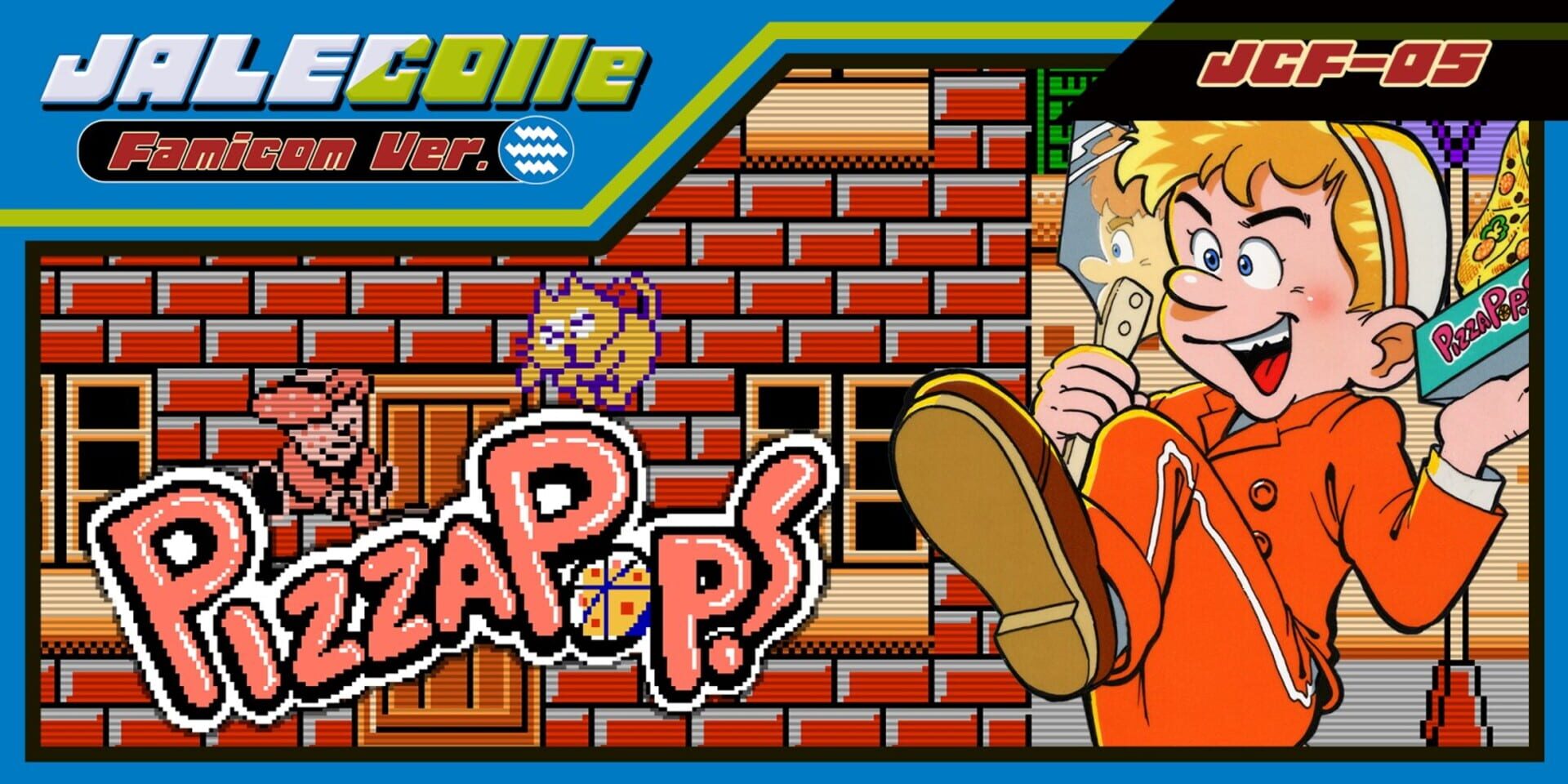 JaleOlle Famicom Ver. Pizza Pop! artwork