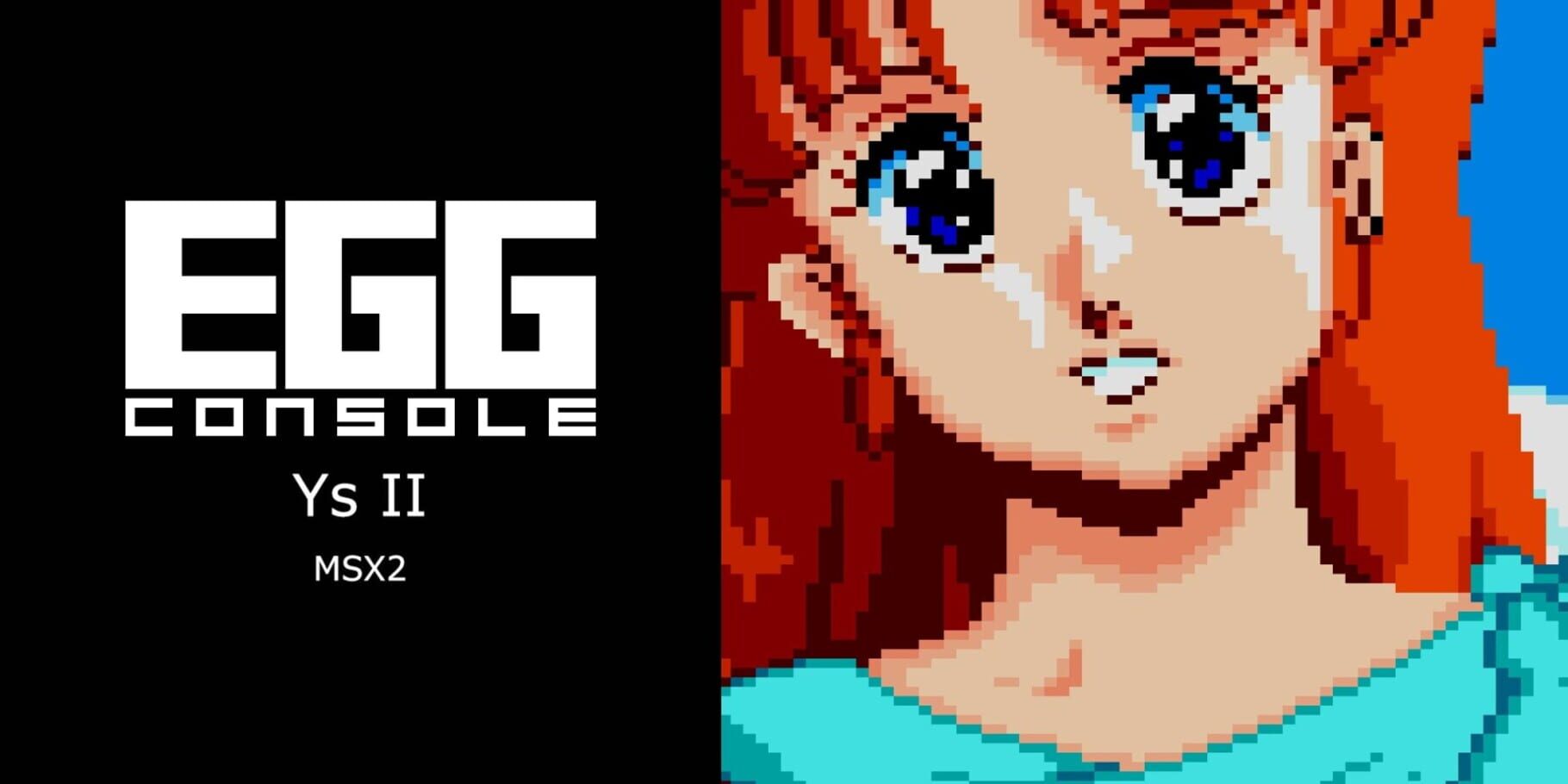 Artwork for Eggconsole Ys II MSX2