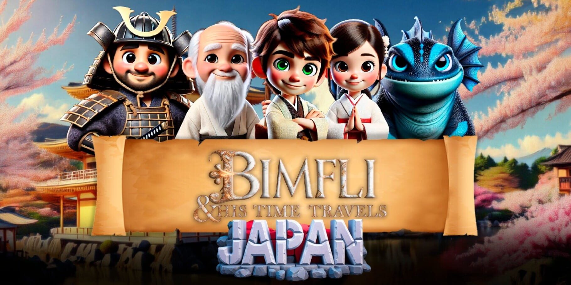 Artwork for Bimfli & His Time Travels: Japan