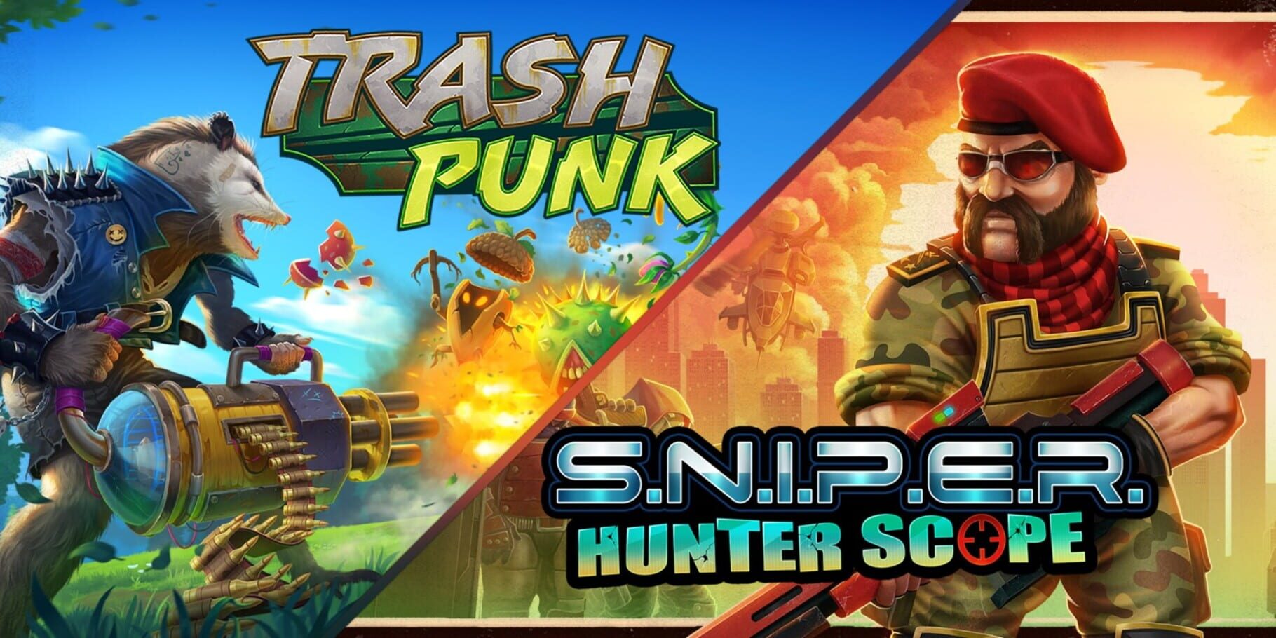 Artwork for 2 in 1: Trash Punk & S.N.I.P.E.R - Hunter Scope